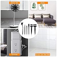 Vista 6 de 8 cepillos antiestáticos portátiles con mango de plástico de nailon, cepillos de limpieza antiestáticos, kit de cepillo de teclado para teclado