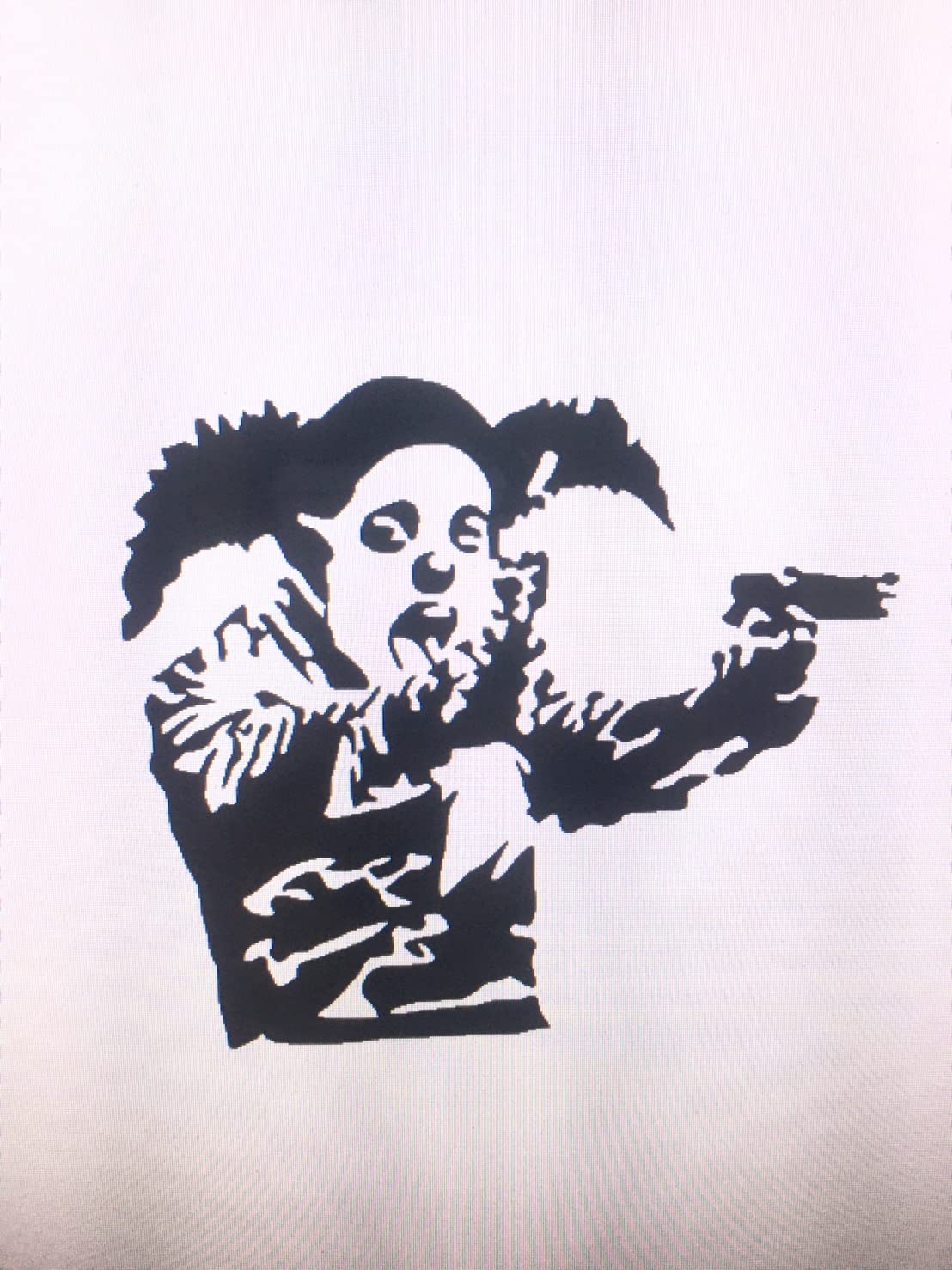 バンクシー　Banksy ピストル　ピエロ バンクシー Banksy ピストル ピエロ