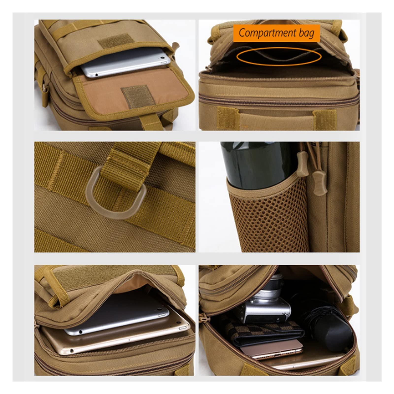 Sac Banane Camouflage Style Militaire Tactique - Neuf Sans étiquettes