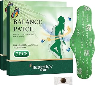14 Count 2026 New Hanpo Japanese Herbal Body Patch,Balance Patches,100% Plant-Based Botanical Ingredients, Comfortable Adhesive Belly Patches for Women and Men,2PCS