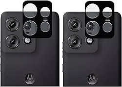 Kit 02x Película Protedora da Lente Câmera Para Motorola Moto Edge 50 Pro 5g