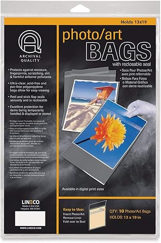 Lineco Bolsas de arte fotográfico