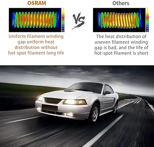 Miniatura 4 de leediga 2 bombillas halógenas H7-55W para automóvil, haz ultra brillante de 12 V de luz antiniebla de haz bajoalto, lámpara de cuarzo Plug and Play,