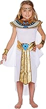 HENBRANDT EGYPTIAN GIRL CLEOPATRA KIDS FANCY DRESS COSTUME WORLD BOOK DAY WEEK OUTFIT (Egyptian Girl Costume)