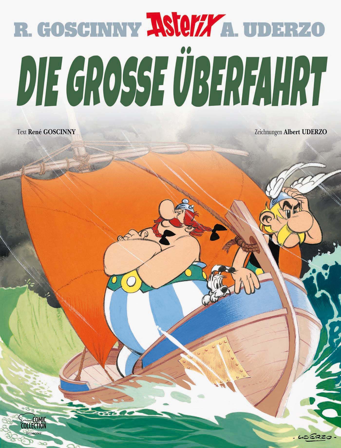 Asterix in German: Die grosse Uberfahrt