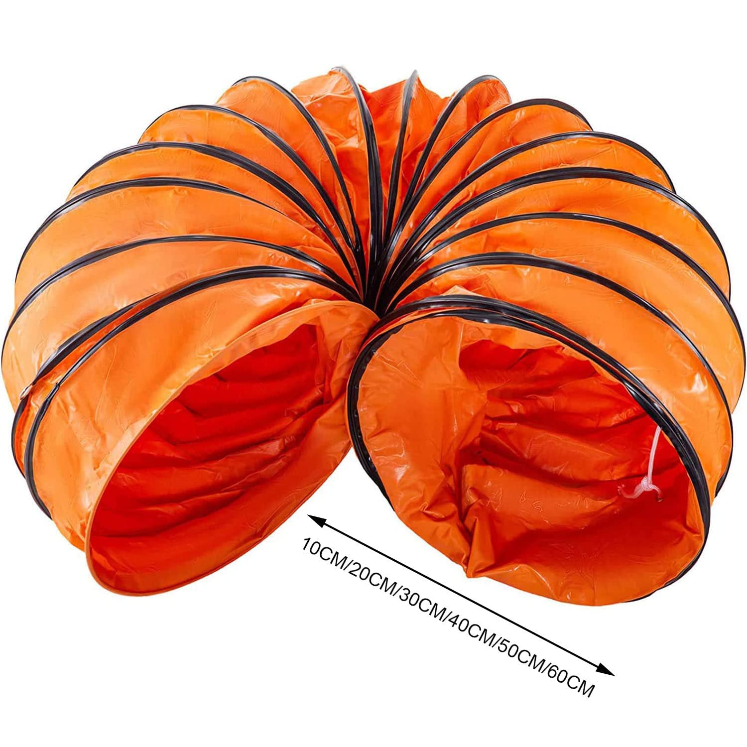 Tubo Flessibile di Sfiato Condotti in PVC Aria, Ventilazione Condotti di aerazione in PVC per Mobile climatizzatore, aspiratore Aria,10M-15CM