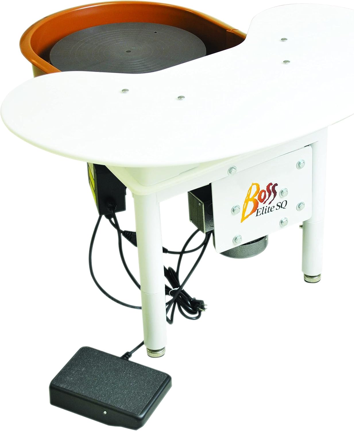 Speedball Boss Elite Pottery Wheel with 1.0 hp Motor, 14-Inch Wheel Head, 175 lb Capacity