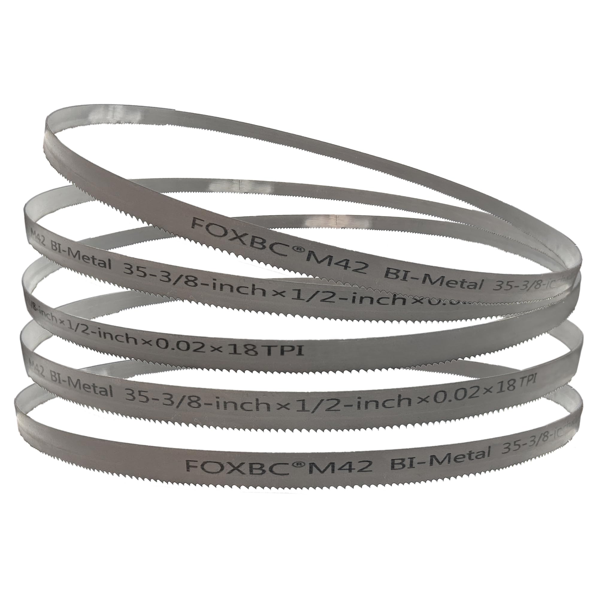 FOXBC 35-3/8 Inch Bandsaw Blade 18 TPI for Milwaukee 48-39-0526 Portable Band Saw Blade, 35-3/8