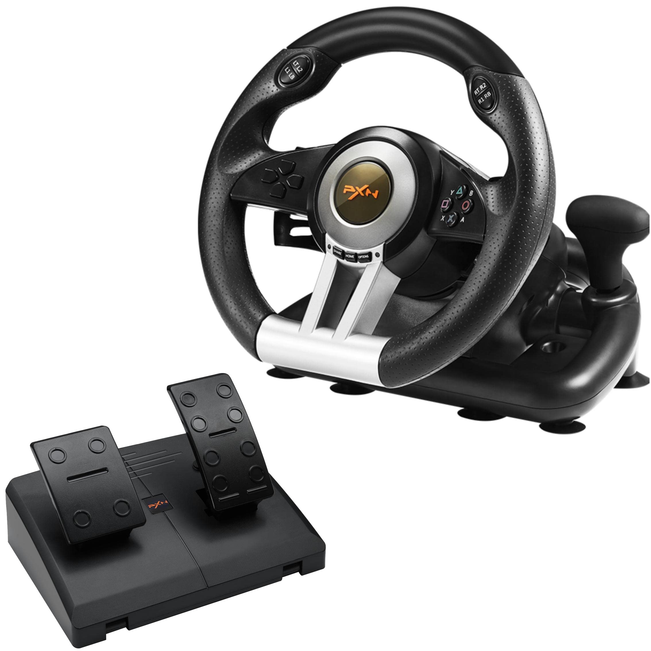 Buy PXN V3 Gaming Steering Wheel and Pedals, 180° Racing Wheel with