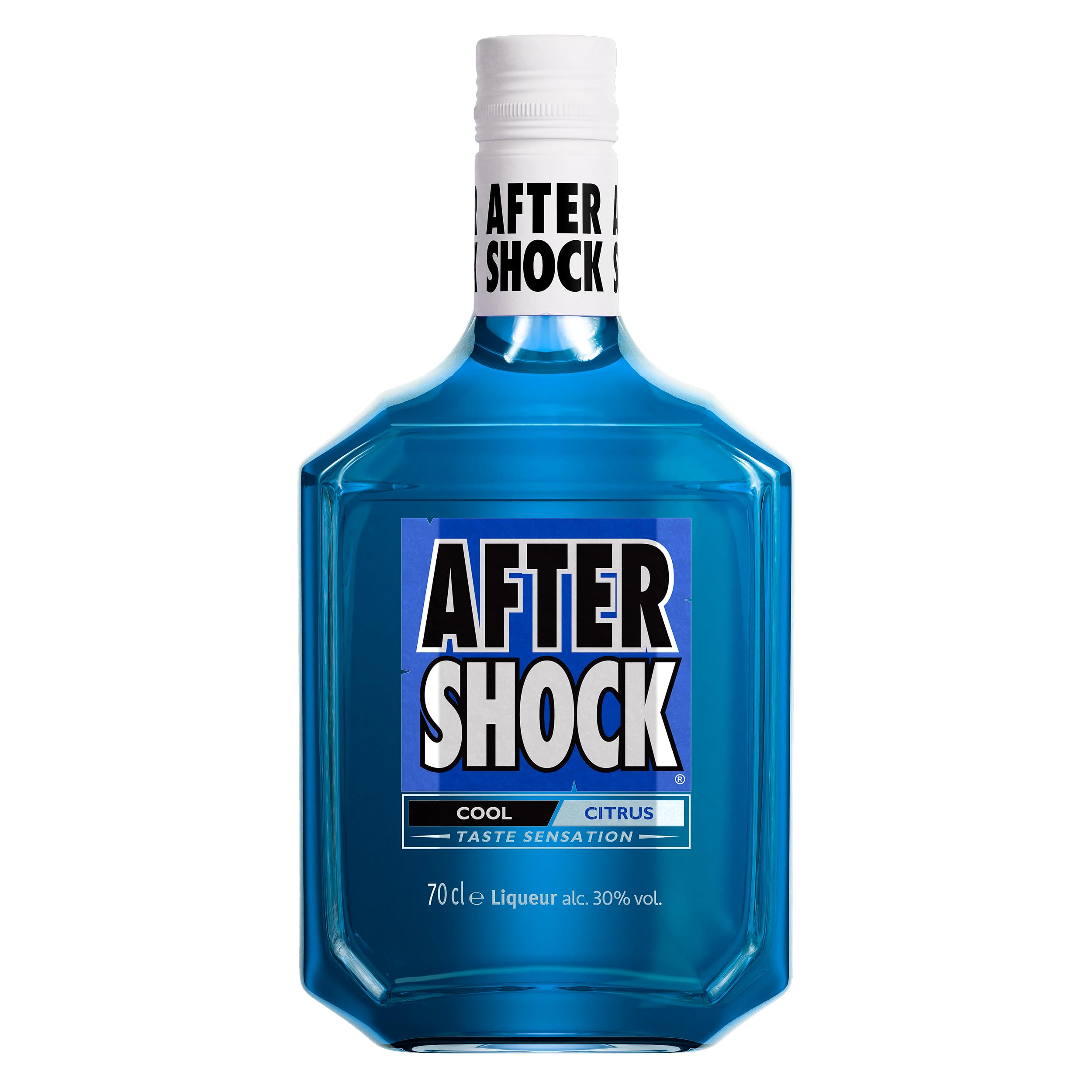 Aftershock Blue Cool Citrus Liqueur, 70cl, 30% ABV