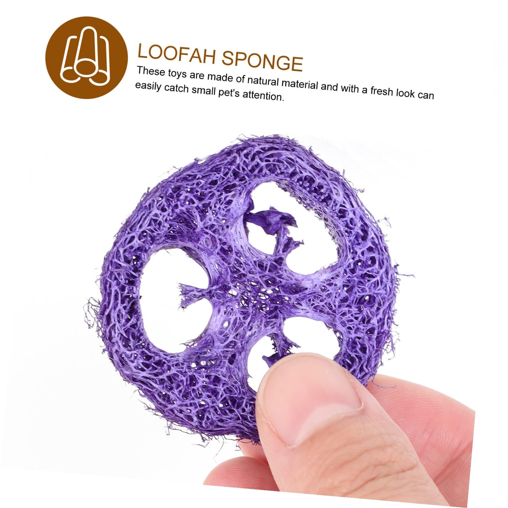 COLLBATH Jouets À Mâcher pour Petits Animaux 8 Pièces Tubes De Paille Jouets pour Lapin Hamster Chinchilla Amusant Santé Aléatoire