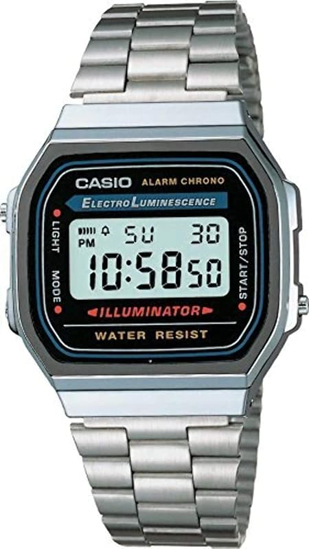 Reloj iluminador Casio A168W-1