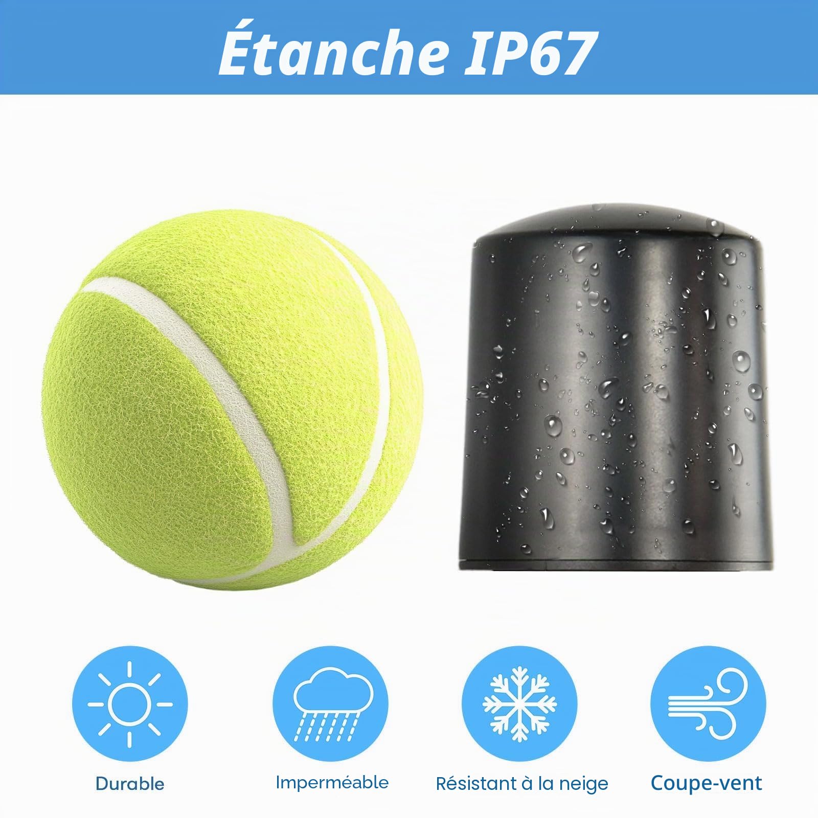 Antenne MIMO 5G 4G LTE 600-6000 MHz Antenne 5 dBi Omnidirectionnelle Extérieure avec Câbles BMR200 SMA Mâle 5M et Adaptateurs TS9 pour Routeur Passerelle Modem WiFi IoT ISM