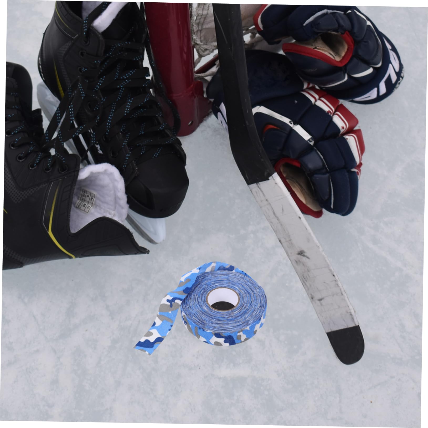 HANABASS Your Hockey .5cmx25m Printed Sticky Tape Decorative Spots for Hockey Stick PVC Wrapper