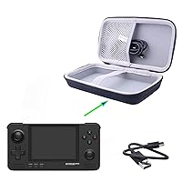 Vista 6 de WERJIA Hard Carrying Case Compatible with Retroid Pocket Mini/Retroid Pocket 2/2 Plus Retro Game Handheld Console