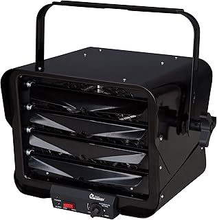 Dr. Heater DR966 240-volt Hardwired Shop Garage Commercial Heater, 3000-watt/6000-watt, DR966 240V, Black