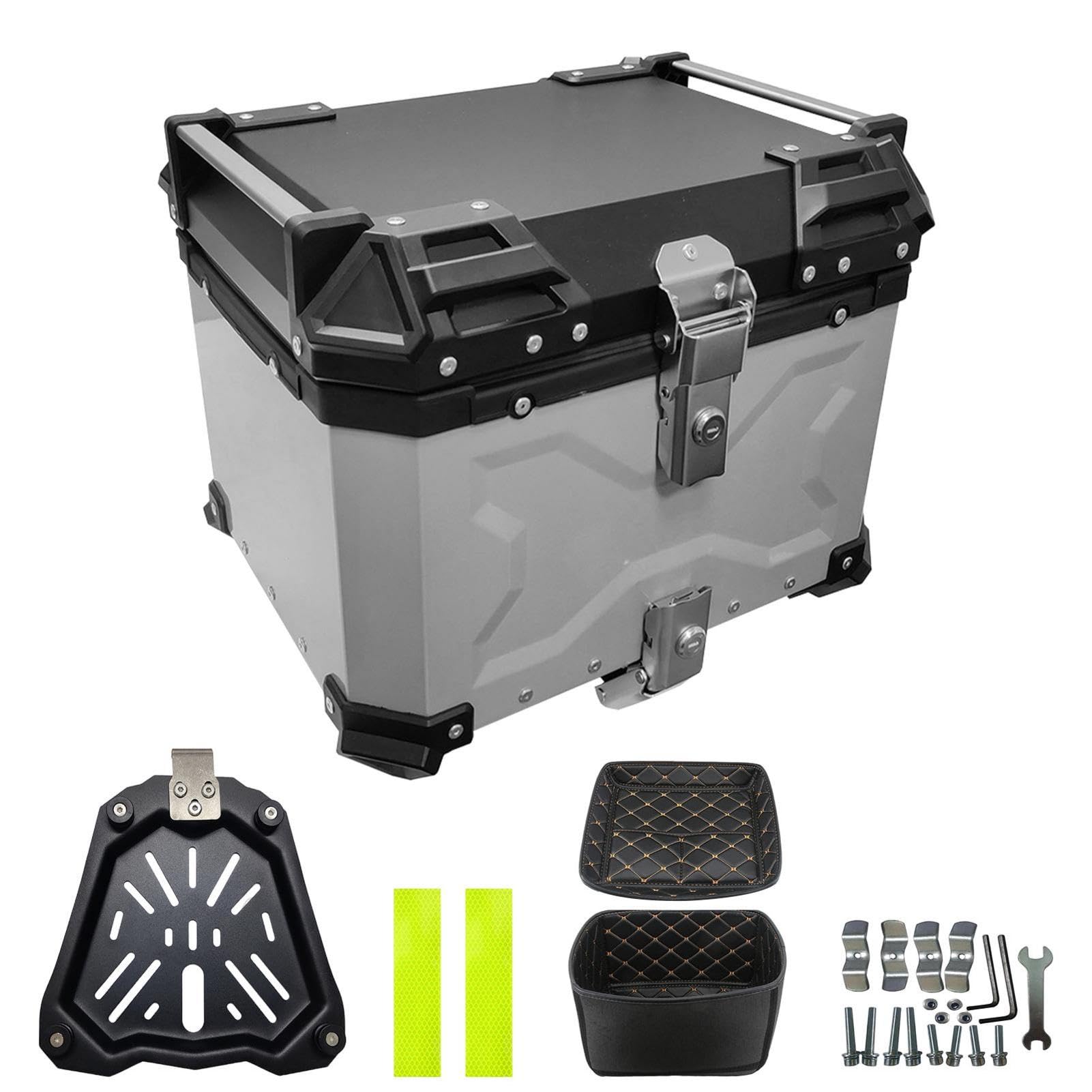 GENERIC Top Case Moto | de cola de motocicleta | Top Case impermeable
