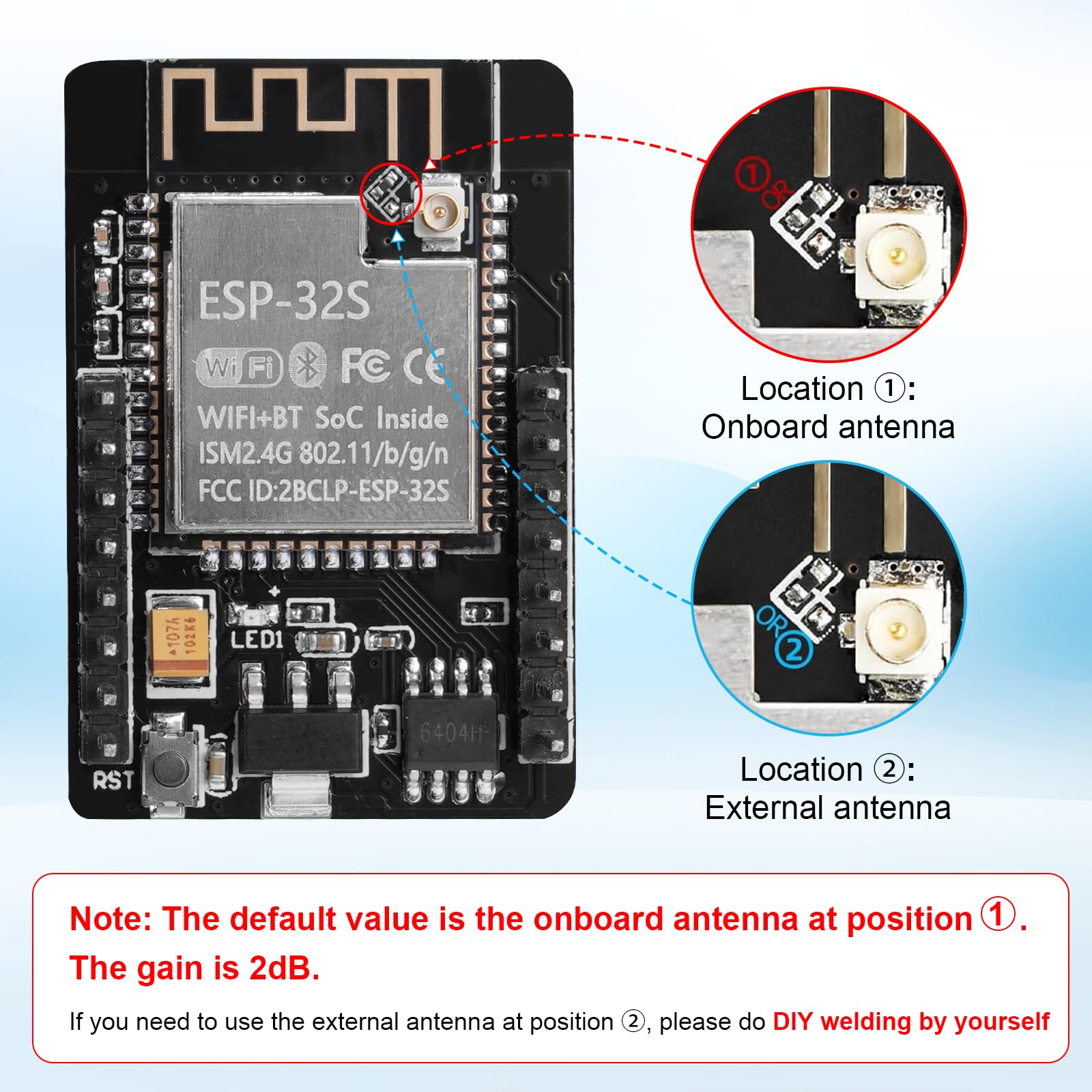Scheda ESP32-CAM Con Fotocamera OV3660: WiFi, Bluetooth E Slot MicroSD Per Progetti IoT