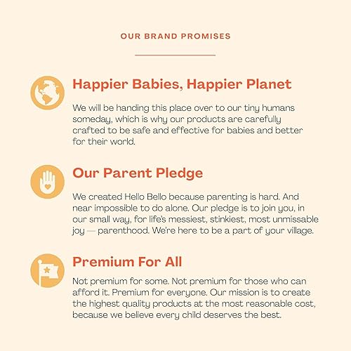 Miniatura 4 de Hello Bello Pañales para bebé de alta calidad, talla 4, 84 unidades, desechables, extraabsorbentes e hipoalergénicos, con ajuste cómodo y cómodo,
