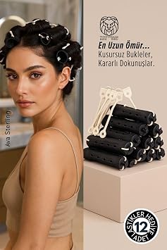 Transformacion Saç Bigudisi - 12 Li Saç Bukle Şekillendirme Seti - Lastikli - Ömürlük Şekillendirme 722829