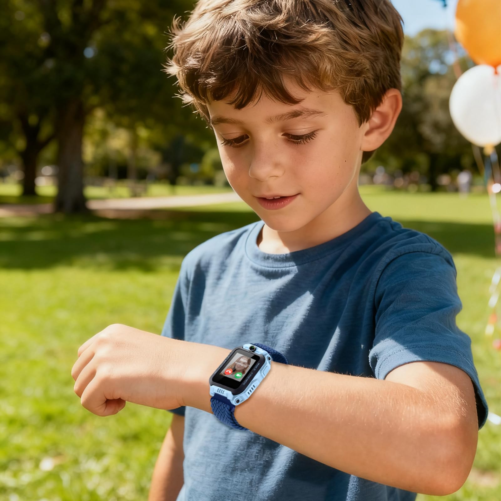 3 Piezas Niños Correa Compatible para Z7/Z6/Z1 Watch Phone, Nylon Trenzado Pulseras de Repuesto imoo Smartwatch Z7/Z6/Z1 con Cierre Magnético para Niños y Niñas