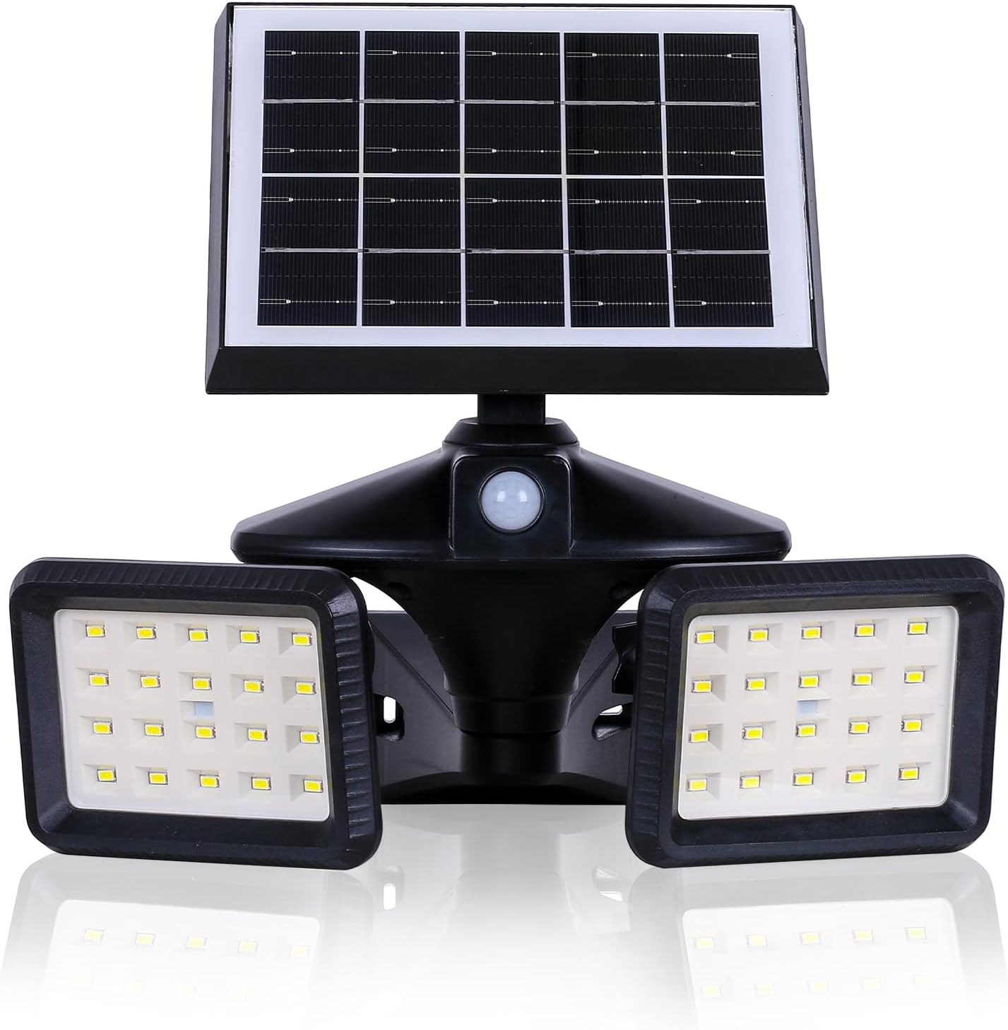 EMANER Motion Sensor Solar Light Outdoor, 5000mAh Dusk to Dawn Security LED Flood Light, 6000K Very Bright, Solar Powered Landscape Spotlights Waterproof for Yard Garden Driveway - Amazon product rated Grade A