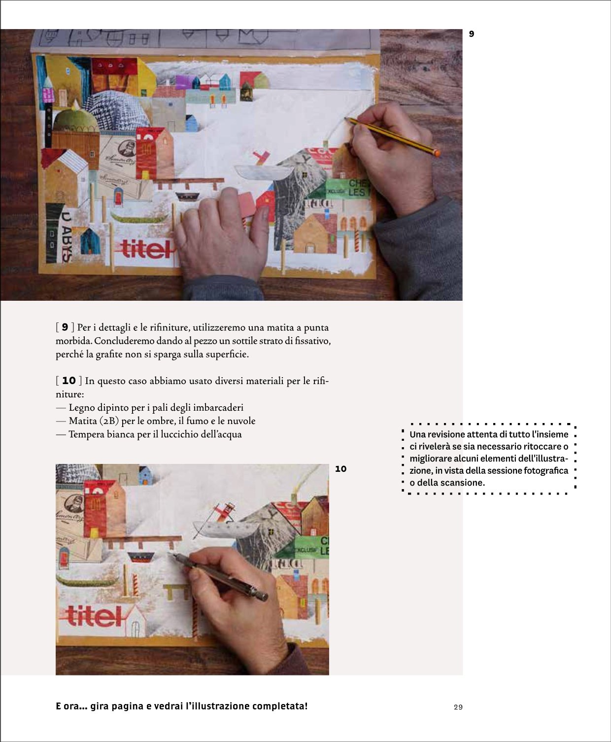 Esplorando il collage e altre tecniche miste
