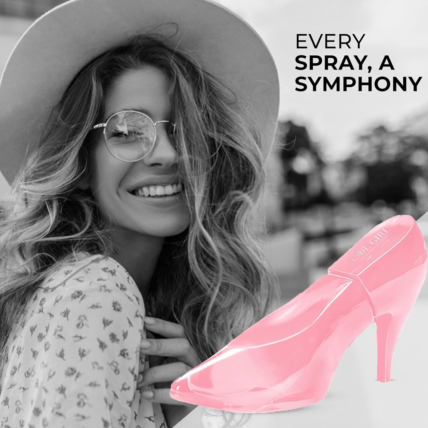 AFLUXE 4-Piece Women's Perfume Set with 10ml Rollerball, EDP Collection, Variety of Fragrances,Long Lasting Fragrance (Catherine/Kiss Me/Gorgeous Flower/COOL GIRL-Pink)