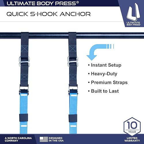 Miniatura 4 de Barra de dominadas de montaje en techo y sistema de correa