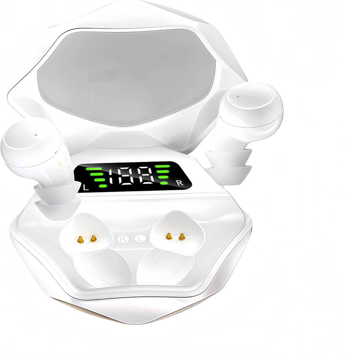 Sleep Headphones, Sleep Earbuds for Side Sleepers - Bluetooth 5.4 Wireless Sleeping Earbuds, Mini Ultra-Small In-Ear, 36H Playtime,Noise Cancelling, LED Power Display,Comfortable for All-Night Use