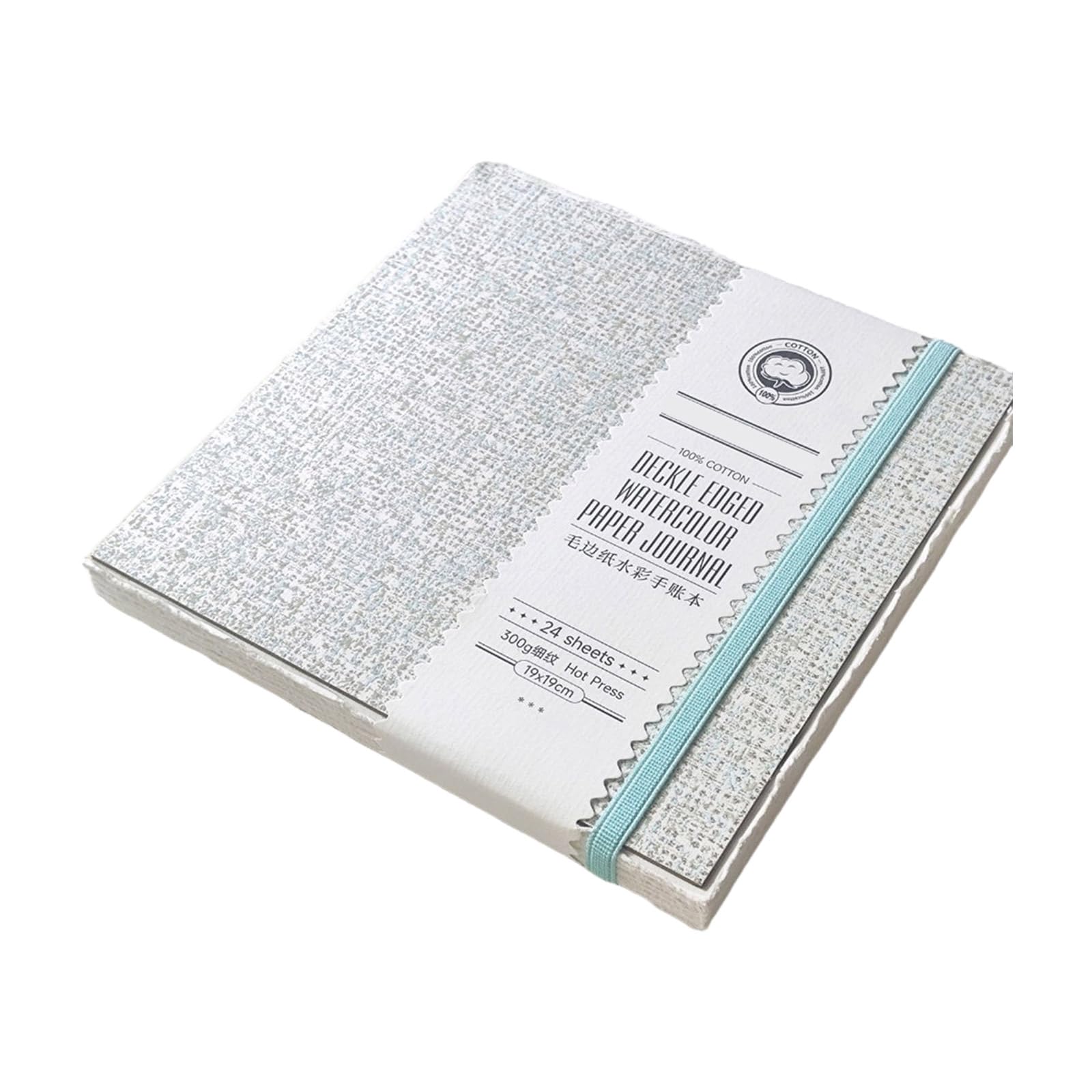 Artist Watercolor Journal 24 Sheets 300GSM Paper Hardcover Watercolor Sketchpad Portable Drawing Notebook for Sketching Sketch Book for Travel