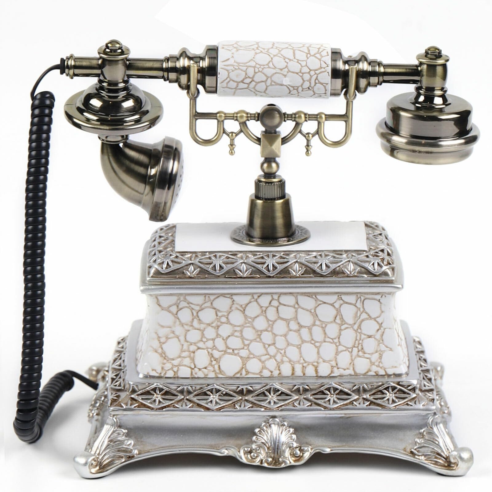 Telefono fisso retrò nostalgia telefono antico telefono da tavolo retrò classico telefono di casa antico telefono fisso telefono fisso per casa ufficio