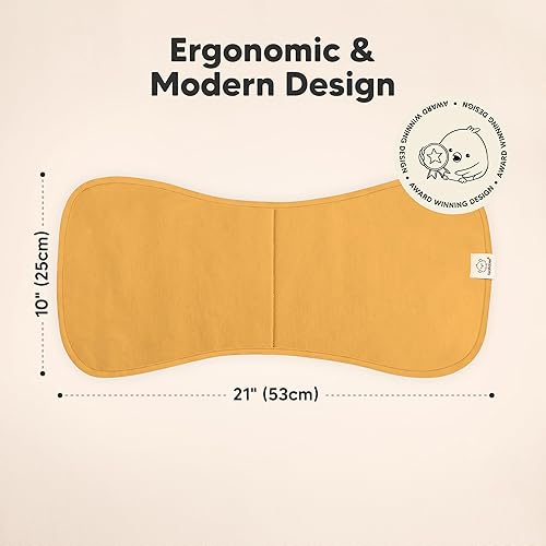 Vista 56 de Paños orgánicos para eructos para bebés niños y niñas, paquete de 5 paños de algodón súper absorbentes para bebés, trapos suaves y afelpados