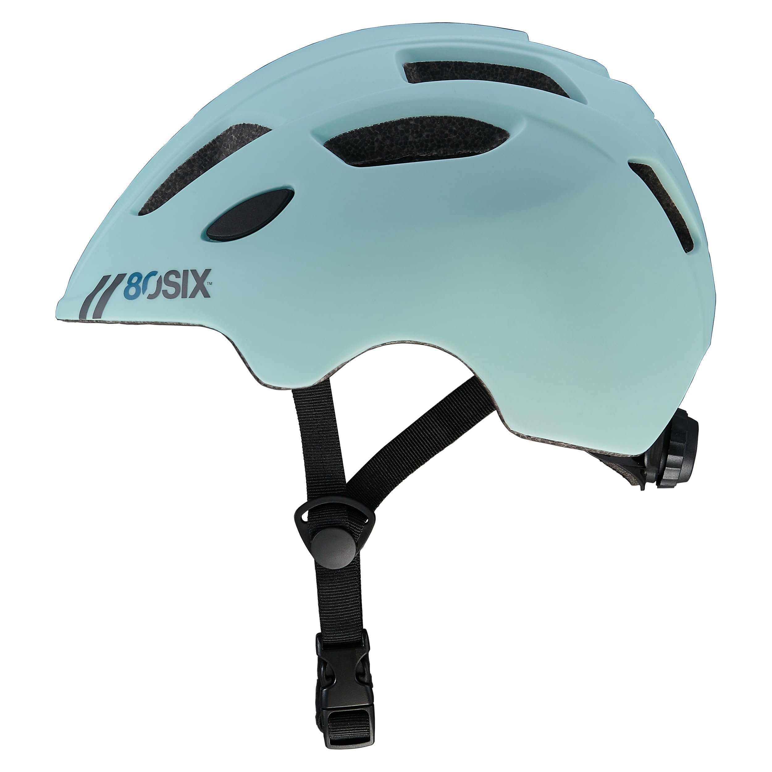 80SIX Casco da bici per bambini, leggero, vestibilità regolabile, età 2+, M