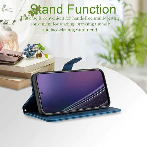 Miniatura 10 de Funda protectora para Moto G Stylus 5G 2023 con función atril, correa de muñeca, cierre magnético, a prueba de golpes, para Moto G Stylus 5G 2023