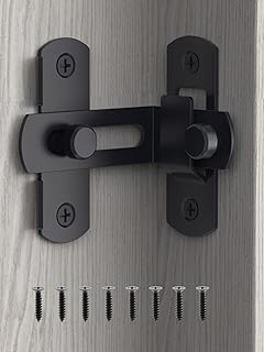 Flip Barn Door Lock, 90 Degree Stainless Stee...,