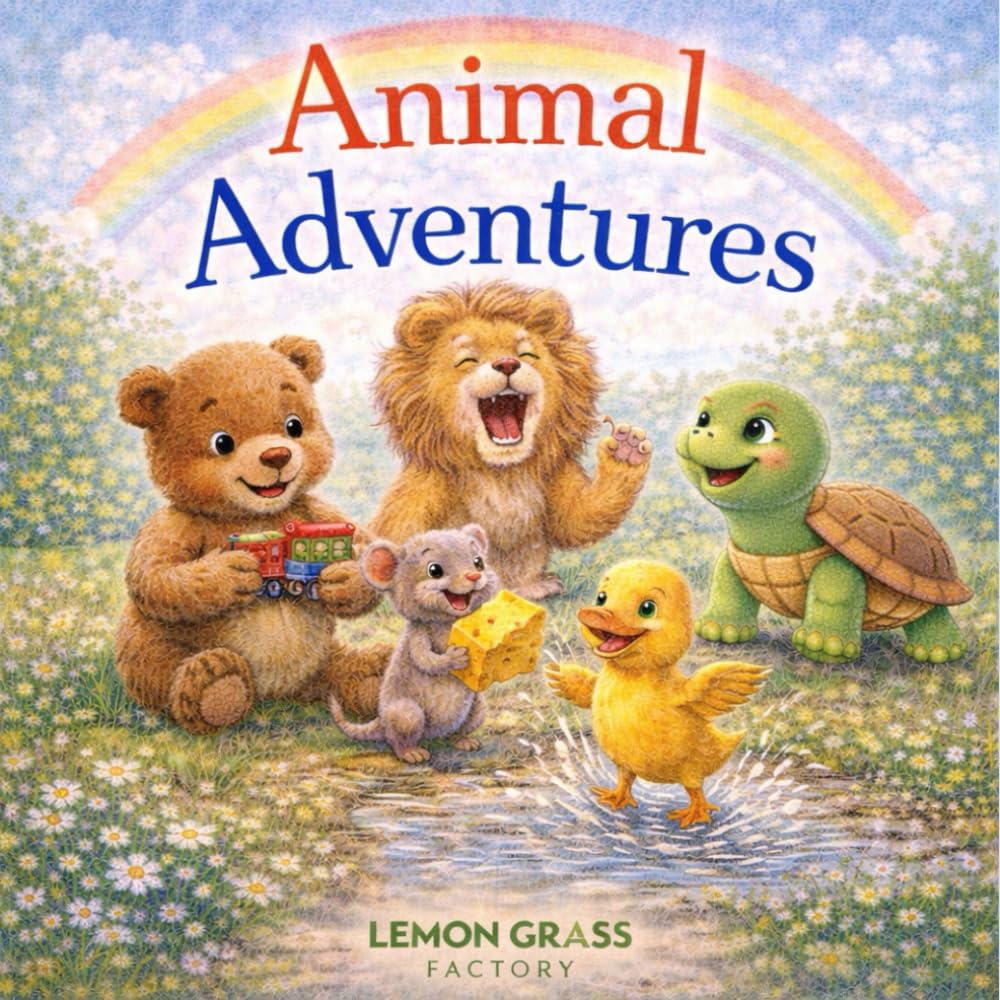 Animal Adventures: Five Heartwarming Stories About Kindness, Courage, Patience, and Friendship