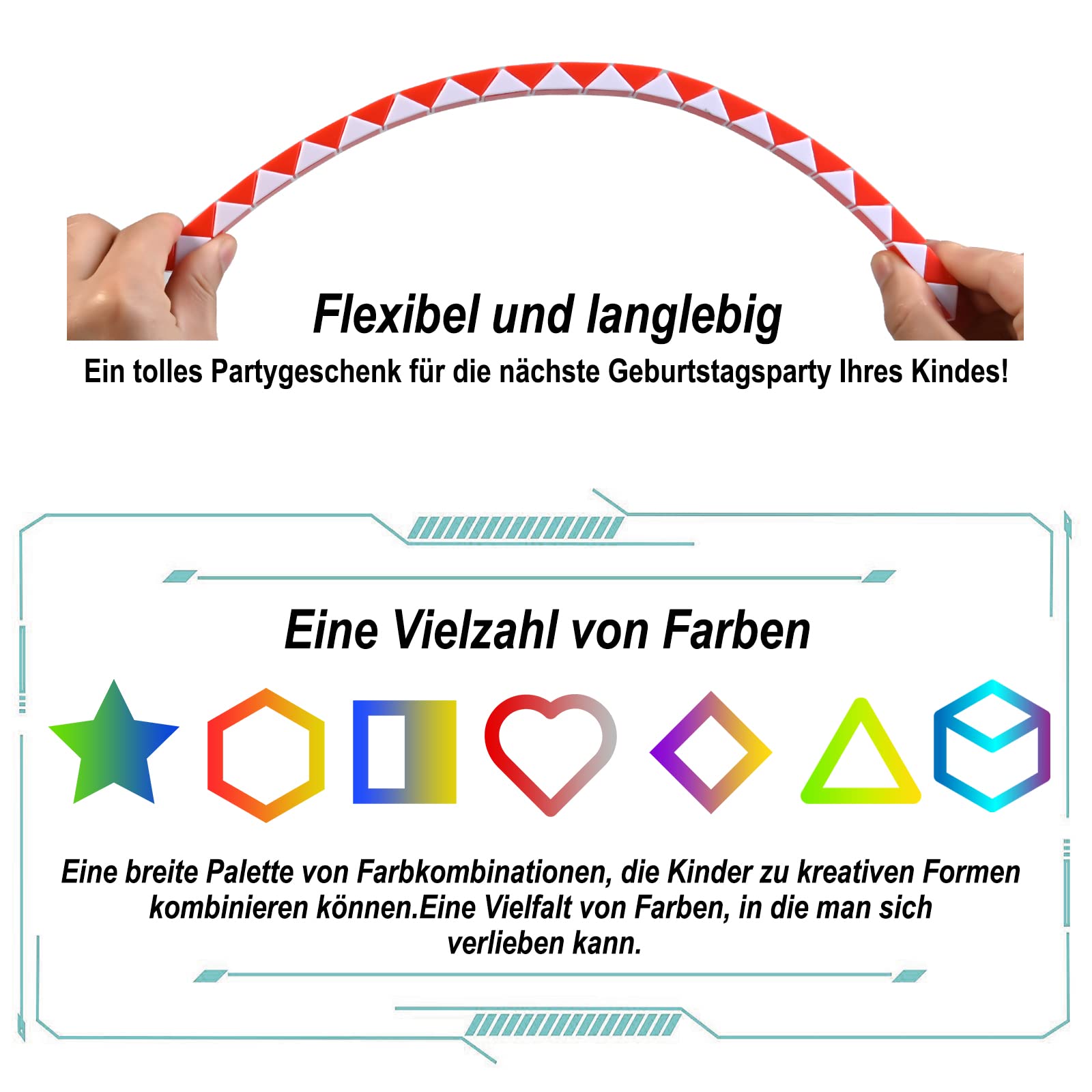 Pack Cadeaux Anniversaire Enfant – 36 Pièces : 12 Kaléidoscopes, 12 Balles Espace, 12 Serpents Magiques, Pour Fêtes Et Noël