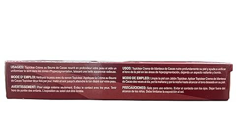 Miniatura 3 de Topiclear Crema de Mantequilla de Cacao - Tubo 1.76 oz (Paquete de 2) por Topiclear