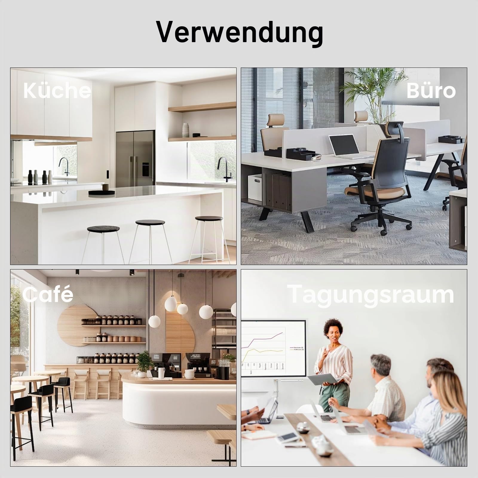 Versenkbare Steckdose 2-Fach mit USB-C PD 20W Schnellladefunktion & 15W kabellosem Ladegerät, Pop-Up Tischsteckdose für Arbeitsplatte, Schreibtisch und Küche, platzsparende Steckdosenleiste Einbau