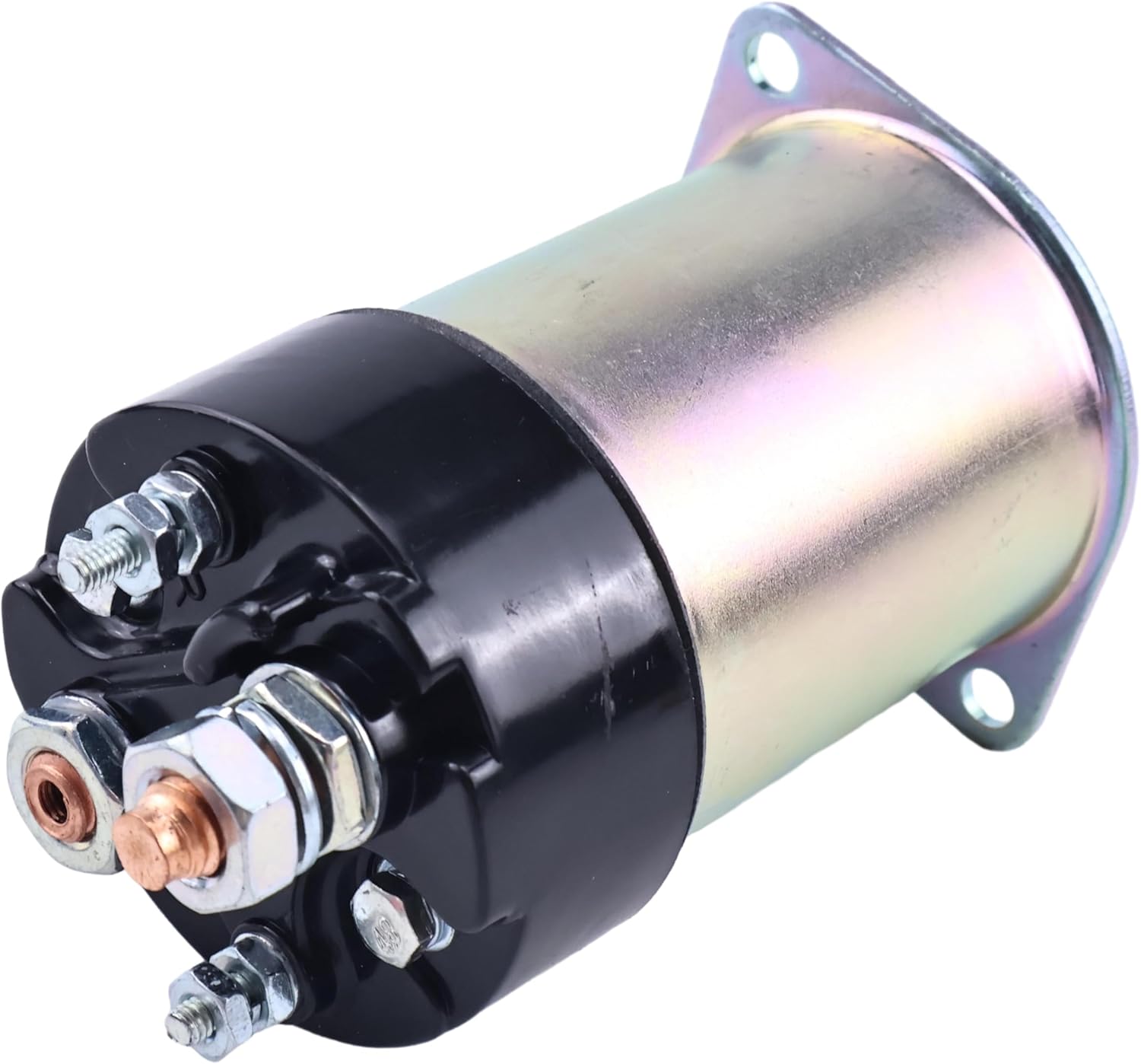 12V 4 Terminal Starter Solenoid AR68304 Compatible with John Deere 410 450 1010 1020 1520 1530 2010 2020 2030 2040 2240 2440 2510 2520 for Case IH 484 for Ford New Holland 6000