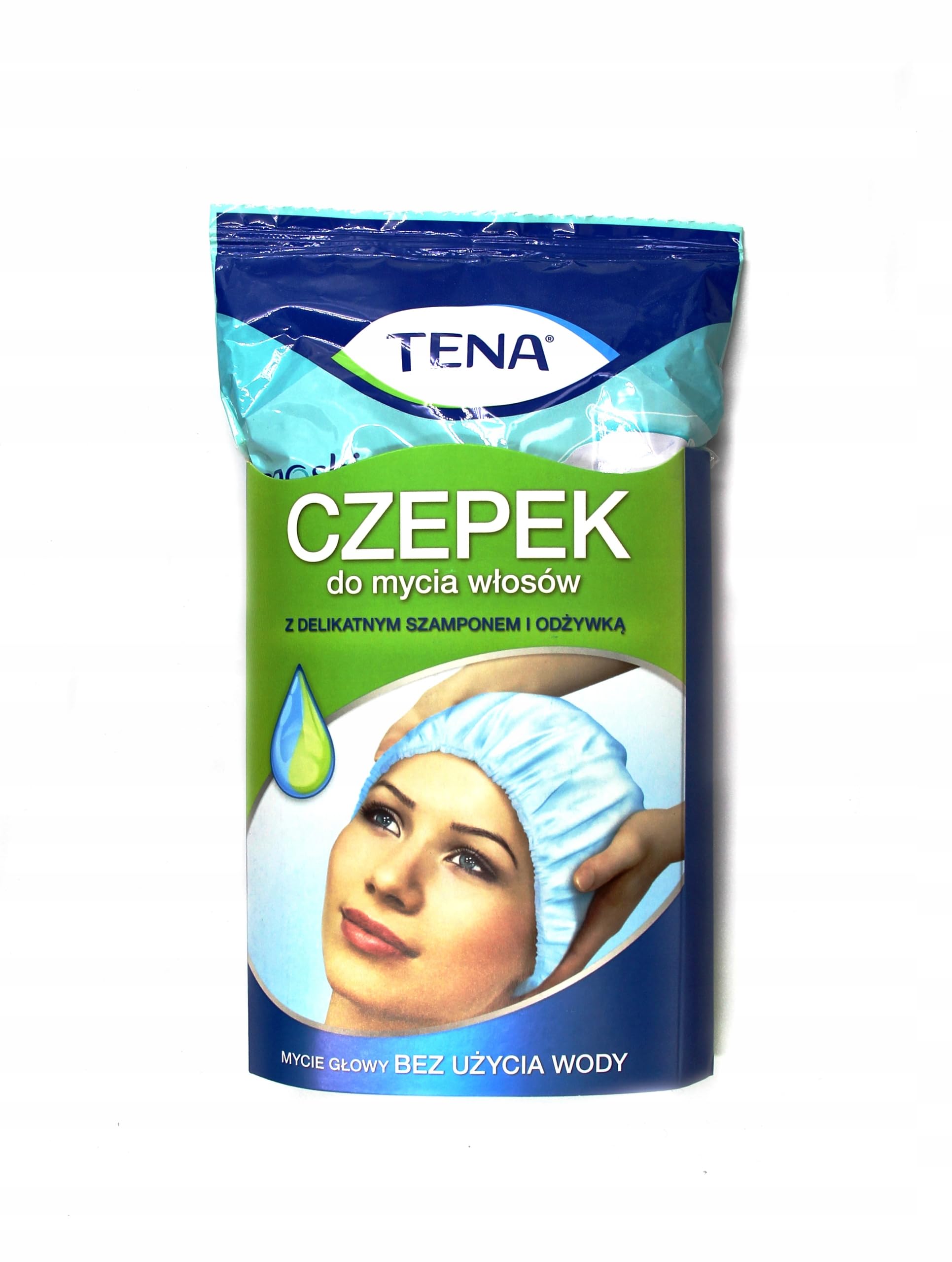TENA Shampoo Cap - Cuffia per lavaggio capelli