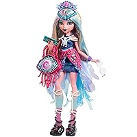 Monster High - Lagoona Blue Monster Fest, bambola con outfit glamour e accessori a