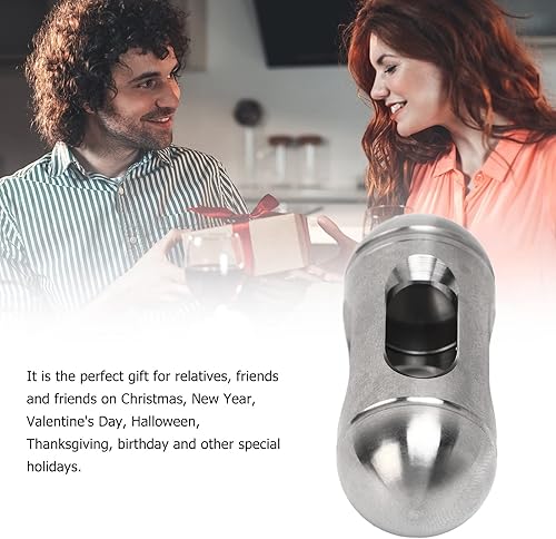 Miniatura 4 de Juguete portátil de acero inoxidable, giroscopio para aliviar el estrés, para niños y adultos