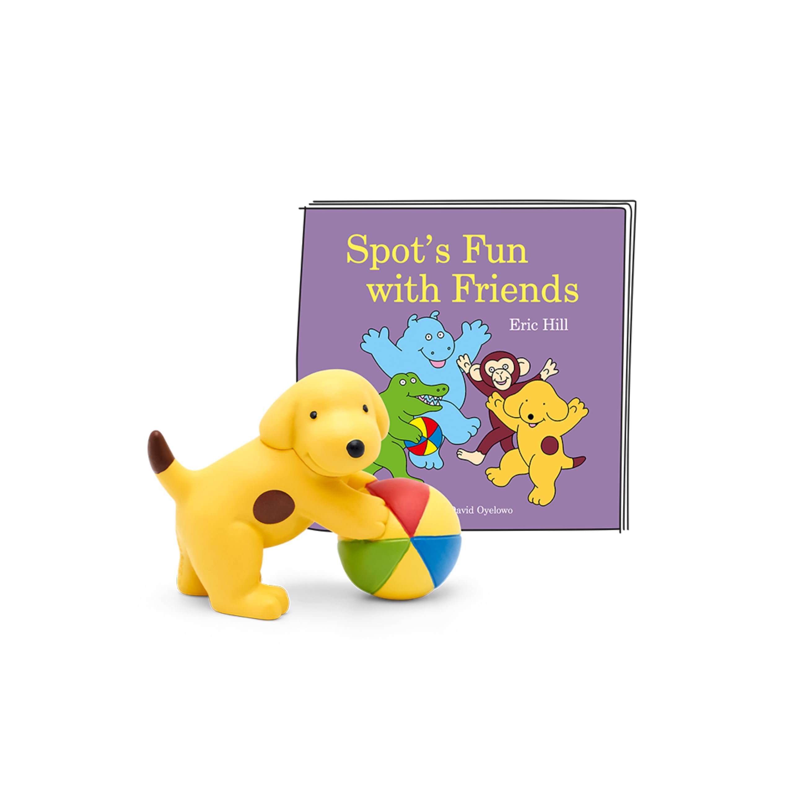 Spot's Fun with Friends Audio Toy Figurine from Eric Hill, narrated by Celebrity Voices