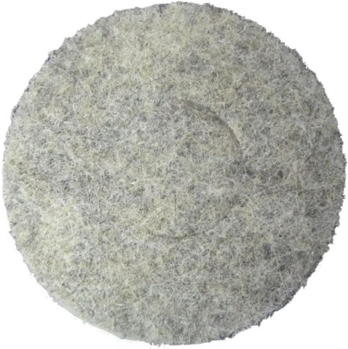 Norton Ultra Grizzly Hog's Hair Pad - 6-1/2" Diameter