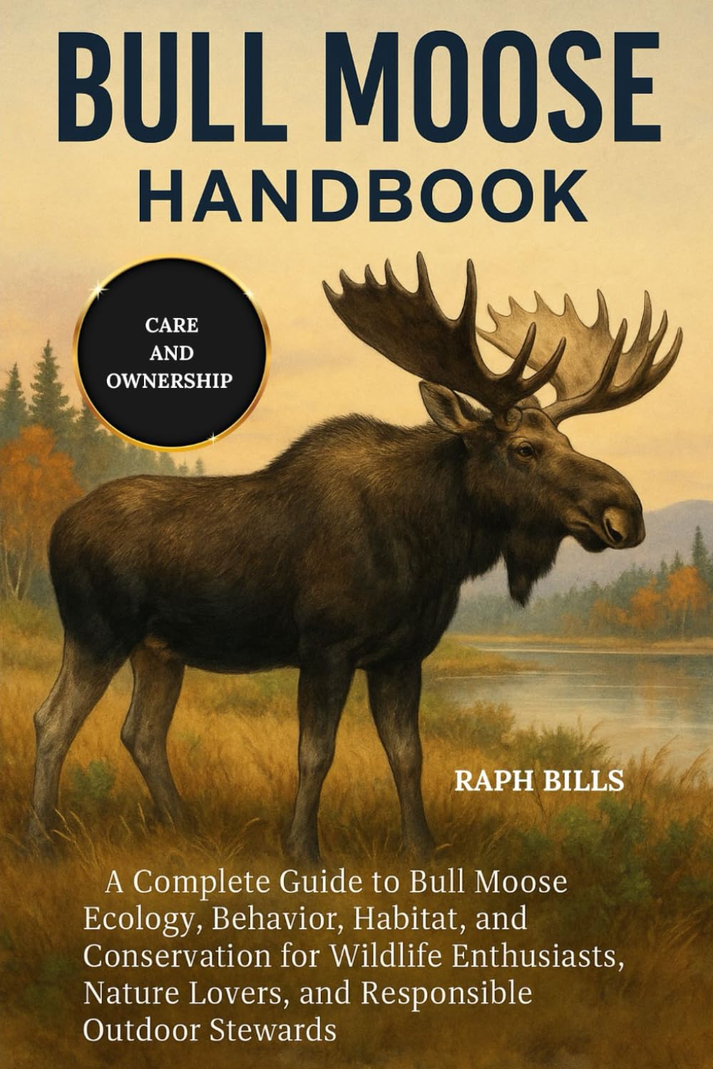 BULL MOOSE HANDBOOK: A Complete Guide to Bull Moose Ecology, Behavior, Habitat, and Conservation for Wildlife Enthusiasts, Nature Lovers, and Responsible Outdoor Stewards.