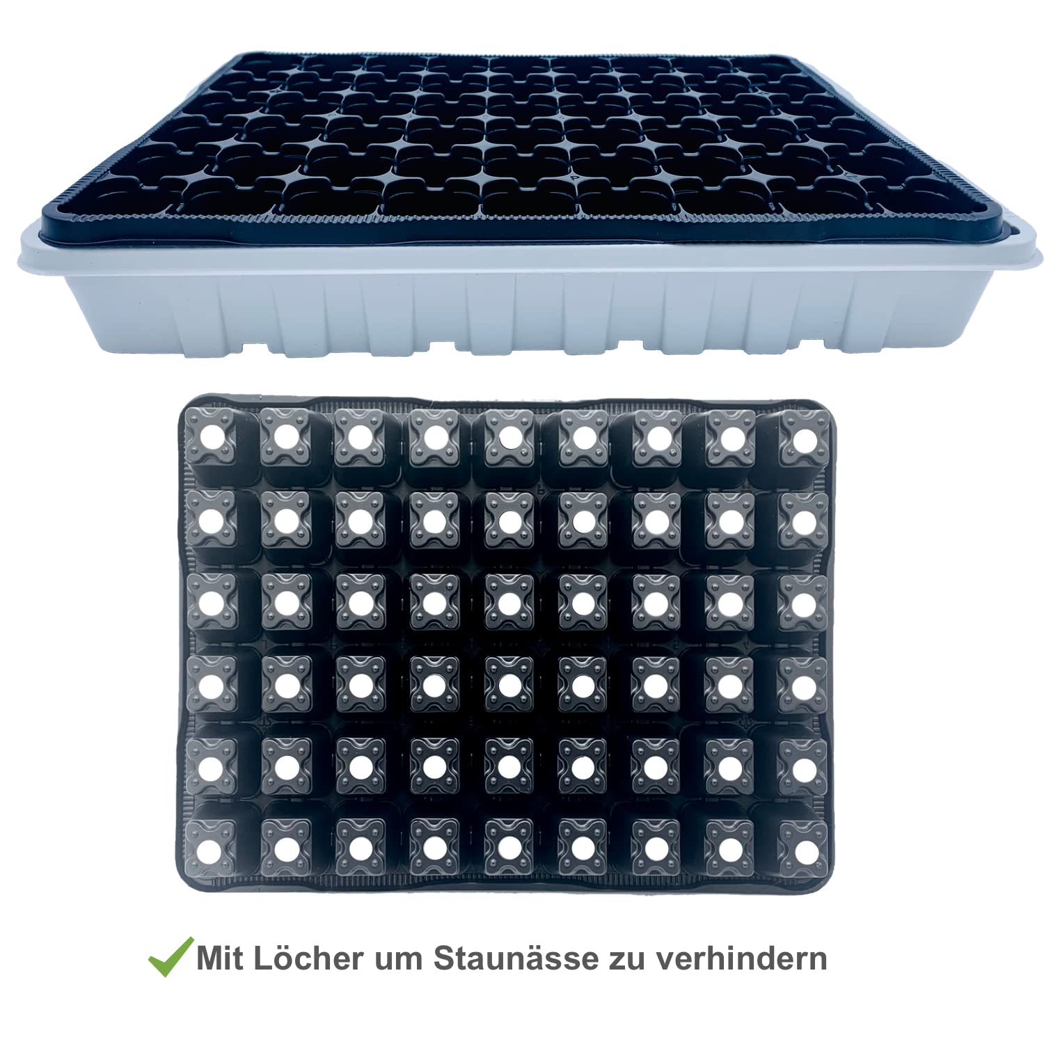 Blim Anthea Soucoupe Rectangulaire Pour Jardinière Marron