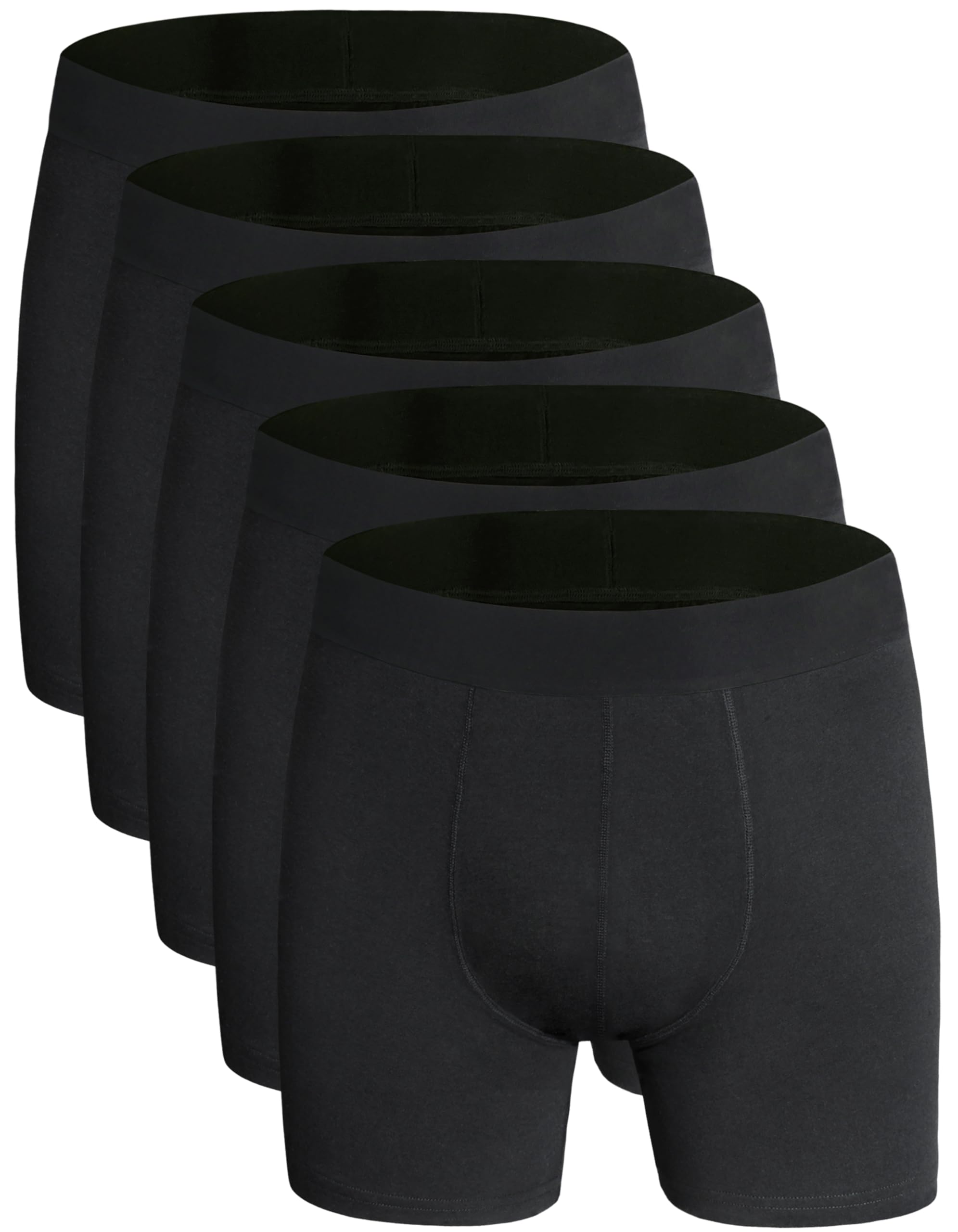 Photo 1 of AIRCUTE Men Washable Incontinence Underwear Maximum Absorbency Overnight Leak Proof Protective Boxer Briefs for Bladder Leaks 80?ml(L,Black)
