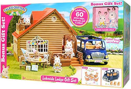 Miniatura 15 de Calico Critters Adventure Treehouse - Juego de regalo, casa de muñecas coleccionable, figura y accesorios Casa de vacaciones,Casa del árbol de